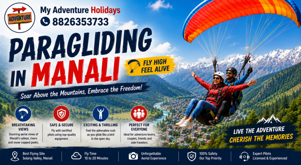 Paragliding in Manali